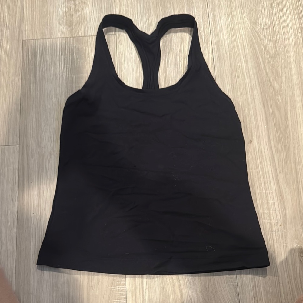 Black Racerback Tank Top